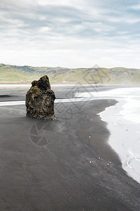 前往冰岛上图是九月卡特拉地质公园大西洋南岸维克一米达尔村附近的柯克朱菲亚拉海滩和雷尼斯菲亚拉海滩上的火山岩图片