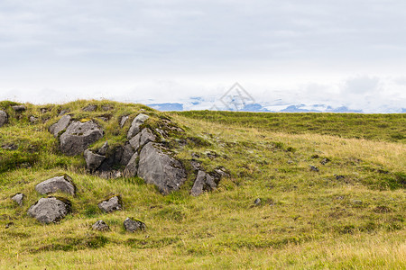 去冰岛旅游9月卡特拉地质公园大西洋南岸维克米达尔村附近的戴罗莱半岛景观图片