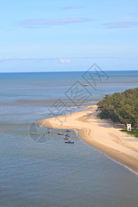 美丽的热带岛屿海滩景观夏季蓝海图片