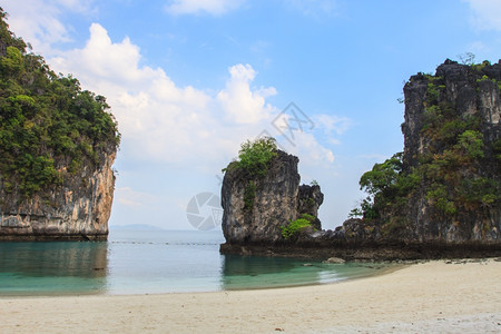 科洪岛Krabi泰国热带海滩风景图片