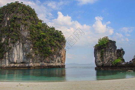 科洪岛Krabi泰国热带海滩风景图片