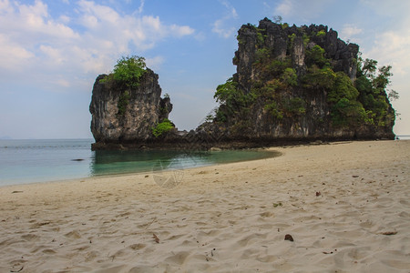 科洪岛Krabi泰国热带海滩风景图片