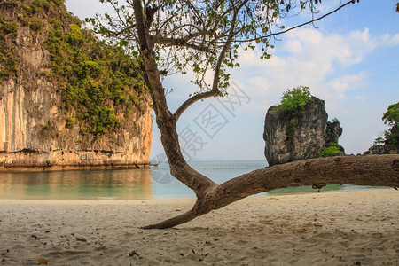 科洪岛Krabi泰国热带海滩风景图片