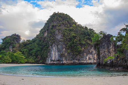 科洪岛Krabi泰国热带海滩风景图片