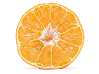 白色背景的橘图片