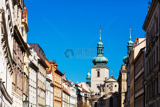 布拉格中央的旧建筑布拉格图片