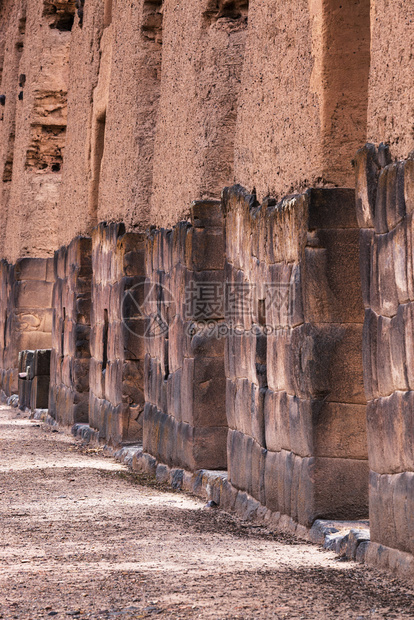 秘鲁拉基科查维城堡墙图片