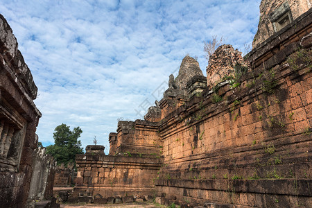 Angkorwat综合建筑群东梅邦寺庙图片