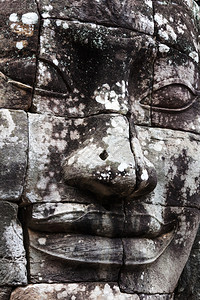拜顿寺庙的面部图象图片