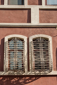 来自埃斯基舍希尔Odunpazari的土耳其传统房屋的窗户图片