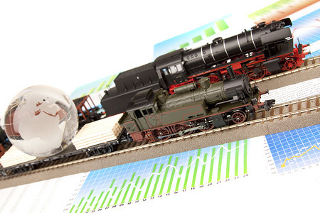 火车模型背景图片