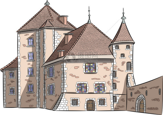 法国安妮西中世纪城堡图片