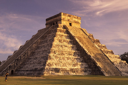 玛雅遗址与中美洲墨西哥尤卡坦省奇琴伊察的库库尔坎金字塔墨西哥奇琴伊察2009年1月墨西哥尤卡坦奇琴伊察玛雅遗址图片