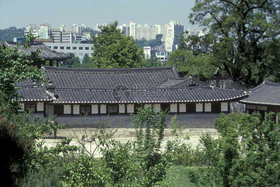 南韩国首尔市东亚西的Toksugung宫南韩国首尔206年5月图片