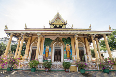 柬埔寨马德望市中心WATKANDALTEMPLE柬埔寨马德望2018年月柬埔寨2018年月图片