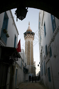 209年3月突尼斯西迪布萨伊尔SidiBouSair突尼斯古城北部古城梅迪诺的YoussefDey清真寺209年3月图片