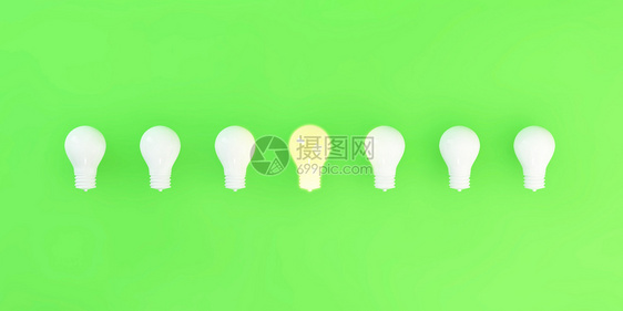 将GlowingBulb作为战略的创意营销图片