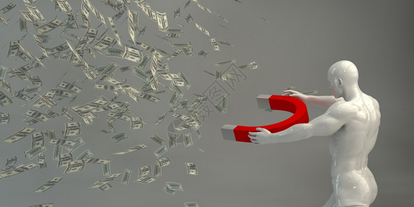 与商人创造利润或创造图片素材