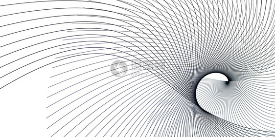 模拟线的抽象式艺术图片
