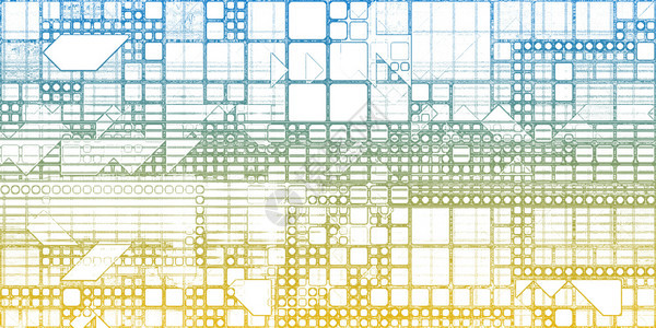 具有公司摘要艺术的商业技图片