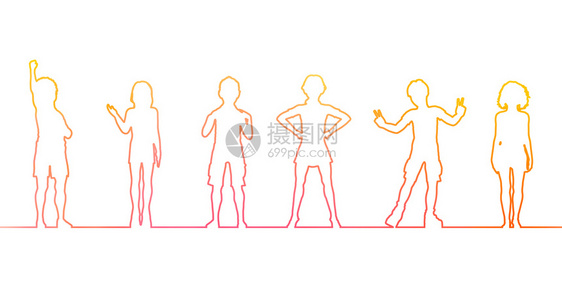 儿童思想和象中的创造和新的进化推断图片