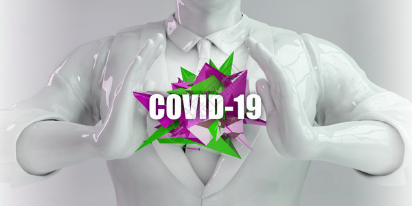 COVID19新冠疾流行概念背景图片