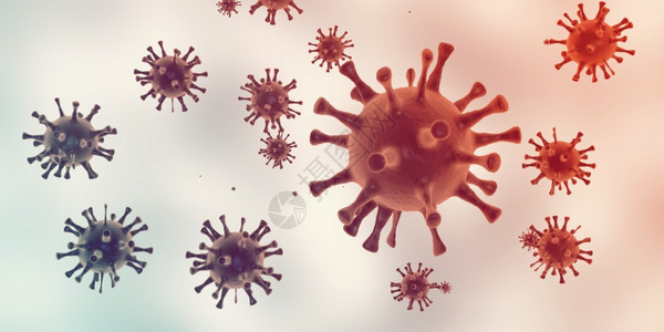 作为医学健康疾病警报的流感大行图片