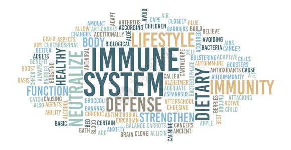 人体免疫系统作为科学概念图片