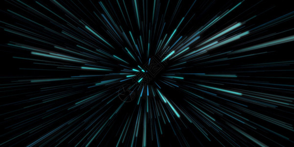 蓝色运动中穿越宇宙的超空间跳跃图片