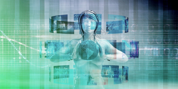 科学未来主义互联网计算机技术商业艺术科学未来主义互联网图片