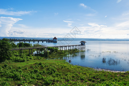 泰国NakhonRatchasimaKhonburiLamChae大坝景观图图片