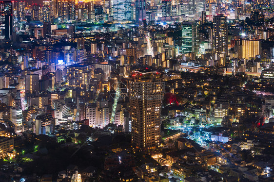 日本东京市风景图片