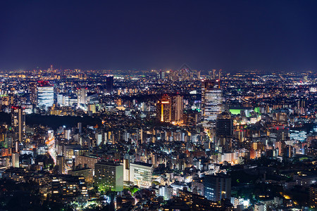 日本东京市风景图片