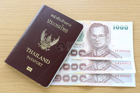 泰国钞票印在护照上图片