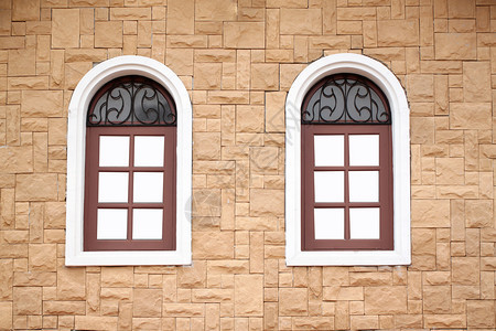 现代木窗外观装饰房屋古董风格图片