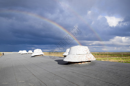 彩虹从楼顶看通风口楼顶看通风口图片