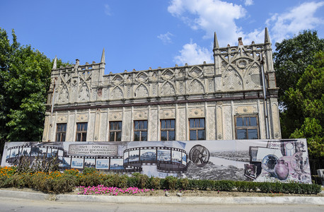 俄罗斯彼得夫卡亚2017年8月日19世纪古老的建筑在苏拉夫扬斯克对库班镇碑文斯拉夫扬卡亚村成立150年之后9世纪古老的建筑在苏拉图片