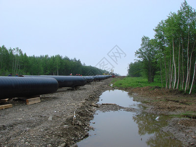 地面建设天然气管道运输能源载体地面建设天然气管道图片