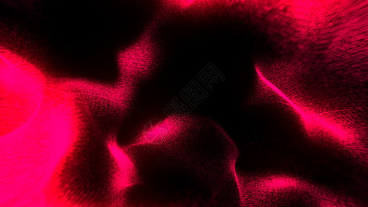 光亮的皱纹布3D背景d计算机成像的亮光粒子的皱纹布计算机成像的亮光粒子图片