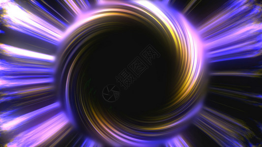 闪亮空间的大黑洞时扭曲空3D转换计算机生成背景闪亮空间的大黑洞3D转换计算机生成背景图片