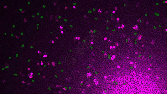Mosaic与紫外闪烁的亮粒子现代计算机生成的背景3D翻接背景与紫外闪烁的亮粒子3D翻接背景图片