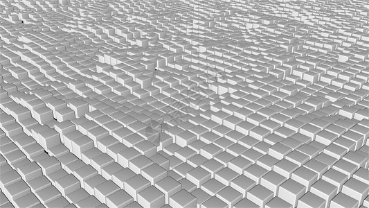 许多抽象立方体海浪的光学幻象现代计算机生成的3D背景许多抽象立方体光学幻象现代计算机生成的3D背景图片
