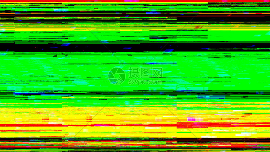 动态glich视频彩色显示的错误tv信号3D显示计算机生成的背景视频3d显示计算机生成的背景图片