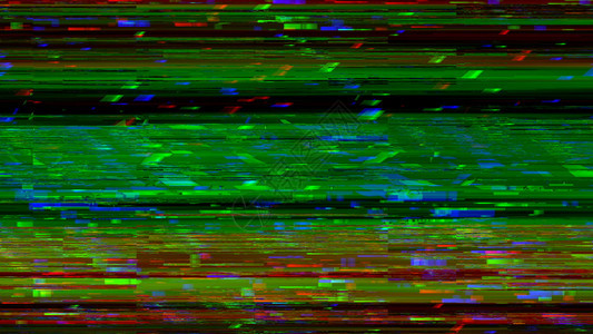 动态glich视频彩色显示的错误tv信号3D显示计算机生成的背景视频3d显示计算机生成的背景图片