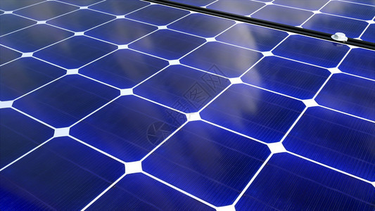 太阳能电池表面3D说明太阳能发电技术这是替代能源太阳电池表面这是替代能源图片