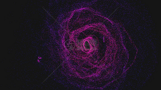 以螺旋形状计算机生成背景3D许多以螺旋形状3D生成灰闪的灰粒图片