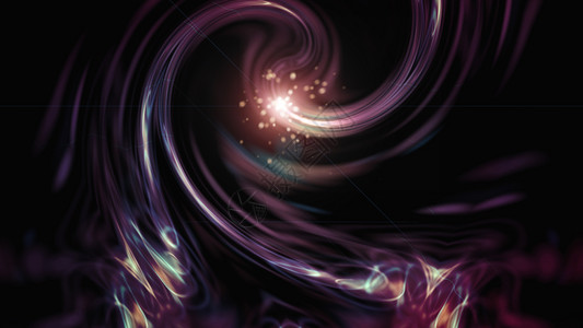 背景3d计算机生成的插图黑暗夜光中的闪亮现代背景3d计算机生成的背景