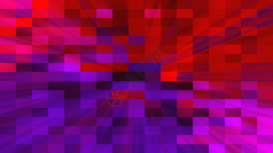 美丽的光亮马赛克与平方粒子这是计算机生成的抽象数字技术背景3D翻接背景美丽的光亮马赛克与平方粒子3d转换图片