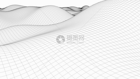 黑色线条液体表面仿制3D模拟计算机生成背景黑色线条3d使计算机生成背景图片