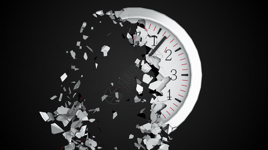 时钟碎片图片